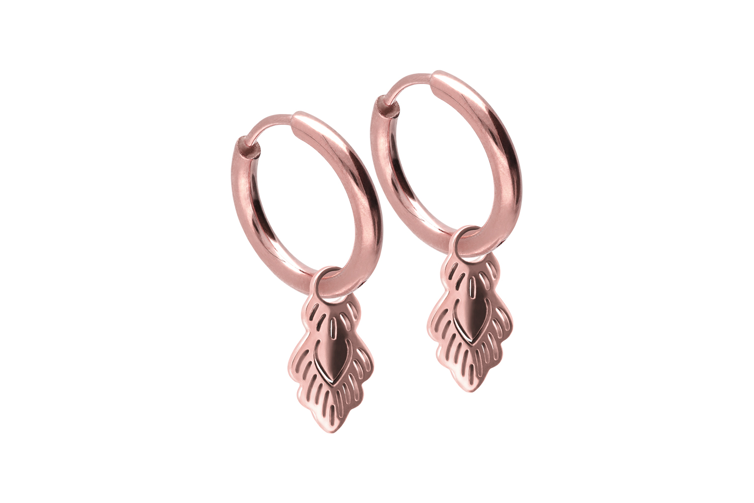 Chirurgenstahl Ohrclicker Creolen ORIENTALISCHES DESIGN von Piercingline